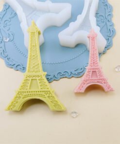 Vedini Three-Dimensional Eiffel Tower Shape Silicone Mold DIY Fondant Chocolate Cake Decoration Baking Mold Resin Mold JKB-3576