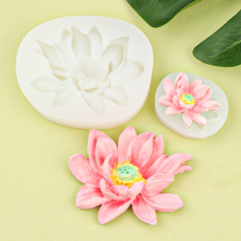 Vedini New Lotus Flower Silicon Mold JKB-3505