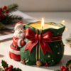 Vedini Concrete Santa Claus Gift Bag Cup Silicone Mold DIY Christmas scented candle plaster decoration silicone mold JKB-3570 - Image 8