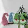Christmas Elf Aromatherapy Candle Silicone Mold DIY Christmas Dwarf Candle Plaster Ornament Mold JKB-3572