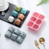 Vedini 6 Cavity Set of Different 3D House-Shaped Silicone Molds for Cakes, Handmade Soap, Resin, and Chocolate JKB-3532 - Image 3