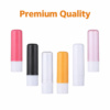 Vedini 4g multi-color PP plastic empty lip balm tubes cosmetic packaging series