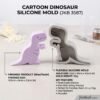 t-Rex Dinosaur Silicone Mold (JKB 3587)
