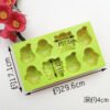 Vedini 8 Cavity Butterfly Princess Snowman Penguin Silicon Mold JKB-3631 - Image 3