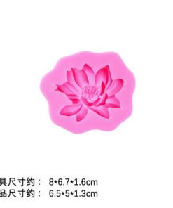 Vedini New Lotus Flower Silicon Mold JKB-3505 - Medium