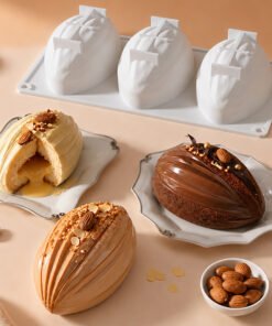 3-Cavity Almond / Cocoa Bean