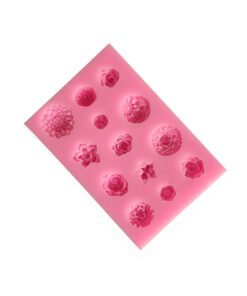 Alternative view of Vedini Various Flower-Shaped DIY Silicone Molds Fondant Cake Molds Baking Molds JKB-3653