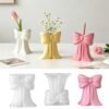 Vedini Bow Vase Silicone Mold DIY Aromatherapy Plaster Flower Pot Ornament Resin Mold JKB-3613 - Image 5