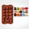 15-cavity silicone mold