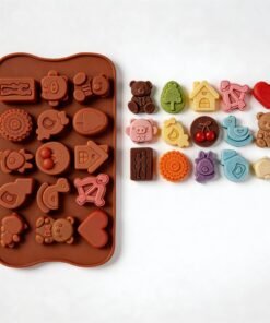 15-cavity silicone mold