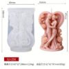 Vedini 3D Couple Embracing Silicone Mold JKB-3603 - Image 2
