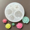Vedini Lotus Leaf And Lotus Silicone Mold JKB-3607 - Image 3