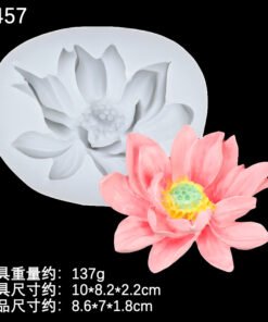 Vedini New Lotus Flower Silicon Mold JKB-3505 - Large