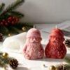 Vedini Christmas Santa Claus Scented Candle Silicone Mold DIY Christmas Candle Plaster Decoration Mold JKB-3640 - Image 4