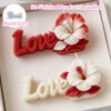Vedini 3D Love Letter Hibiscus Flower Candle Silicone Mold JKB-3605 - Image 5