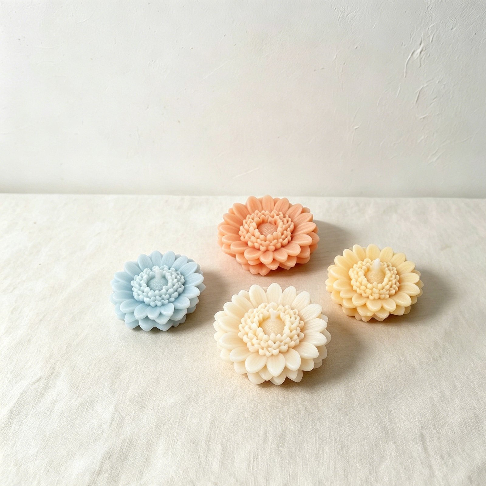 Vedini Double Petaled Chrysanthemum Flower Silicon Mold JKB-3659 - Image 4