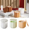 Vedini Concrete Lace-Edged Storage Cup Silicon Mold JKB-3660 - Image 5