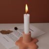 Vedini Concrete,Epoxy Resin Melting Flowing Water Drop Water Flow modeling candle Candlestick Mirror Silicone Mold JKB-3622 - Image 5