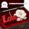 Vedini 3D Love Letter Hibiscus Flower Candle Silicone Mold JKB-3605 - Image 3