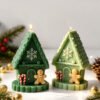 Vedini Gingerbread Man House Silicon Mold JKB-3642