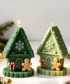 Vedini Gingerbread Man House Silicon Mold JKB-3642