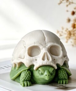 Vedini Halloween Skull Turtle Decoration Ornament Mold DIY Animal Skull Mold JKB-3656