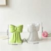 Vedini Bow Vase Silicone Mold DIY Aromatherapy Plaster Flower Pot Ornament Resin Mold JKB-3613 - Image 4