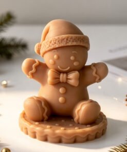 Alternative view of Vedini Christmas Gingerbread Man Silicone Mold JKb-3641