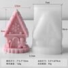 Vedini Gingerbread Man House Silicon Mold JKB-3642 - Image 2
