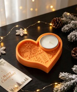 Vedini Christmas Heart Candle Holder JKB-3648