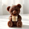 Vedini Bear With Gift Silicon Mold JKB-3638