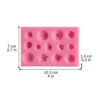 Vedini Various Flower-Shaped DIY Silicone Molds Fondant Cake Molds Baking Molds JKB-3653 - Image 3