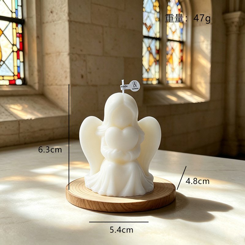 Vedini Angle Holding Heart Silicon Mold JKB-3639 - Image 4