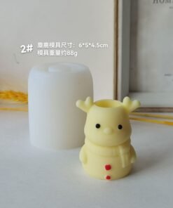Vedini Christmas ELK Candle Holder Silicon Mold JKB-3650