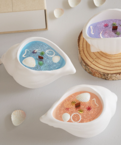 Alternative view of Vedini New Conch Shell Candle Cup Marine Storage Jar Silicone Mold JKB-3612