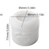 Vedini Rose Embossed Candle Cup Silicone Mold JKB-3616 - Image 2
