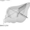 Vedini New Conch Shell Silicon Mold JKB-3621 - Image 2