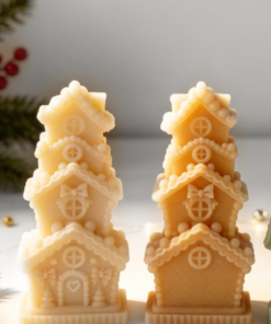 Vedini Christmas Cabin Silicon Mold JKB-3643