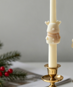 Alternative view of Vedini Christmas ELK Candle Holder Silicon Mold JKB-3650